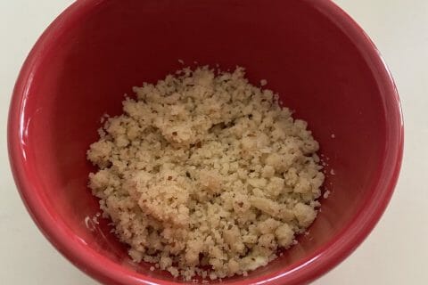 Cliquez pour zoomer ! Crumble aux abricots Thermomix par evalucie