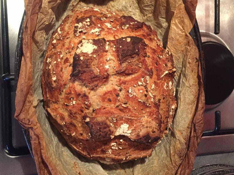 Cliquez pour zoomer ! Pain Cocotte Thermomix par chris1309