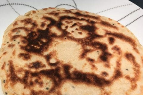 Cliquez pour zoomer ! Naans au fromage Thermomix par Nicolamix