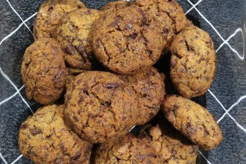 Cliquez pour zoomer ! Cookies au pain rassis et pépites de chocolat Thermomix par fanie47