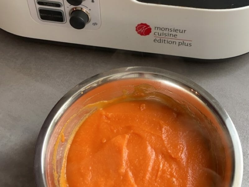 Cliquez pour zoomer ! Purée courges et carottes Thermomix par yerdua86