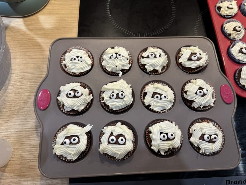 Cliquez pour zoomer ! Cupcakes momie Thermomix par jamimi69