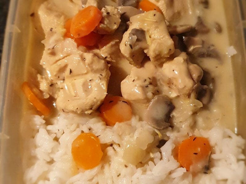Cliquez pour zoomer ! Blanquette de poulet Thermomix par meguie