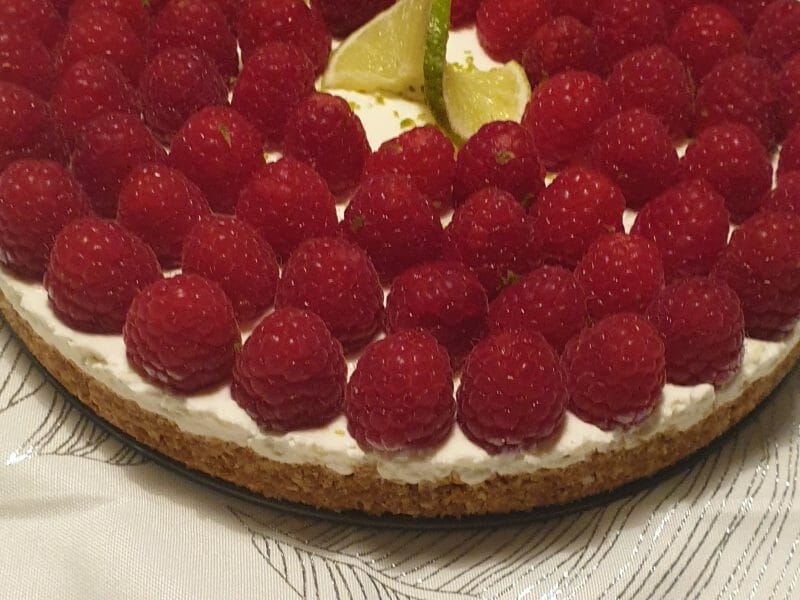 Cliquez pour zoomer ! Tarte aux fraises sans cuisson Thermomix par meguie