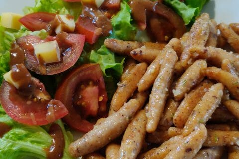 Cliquez pour zoomer ! Capunsei au beurre de sauge – Gnocchi de pain au Thermomix