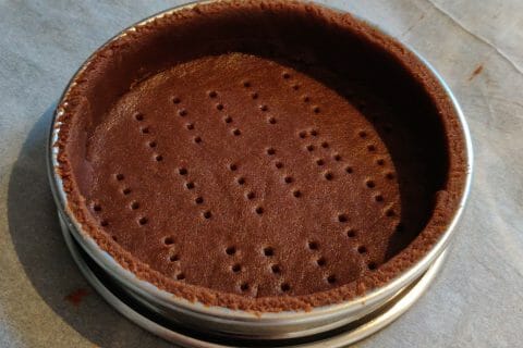 Cliquez pour zoomer ! Tarte tout chocolat au Thermomix