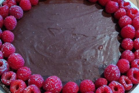 Cliquez pour zoomer ! Tarte tout chocolat au Thermomix