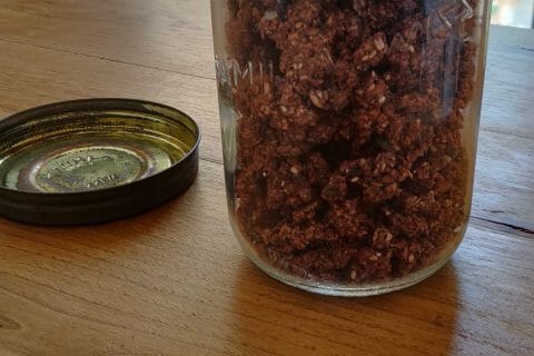 Cliquez pour zoomer ! Granola au chocolat au Thermomix