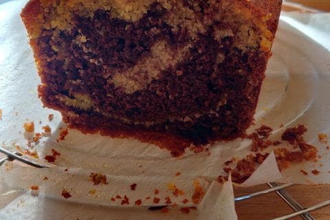 Cliquez pour zoomer ! Marbré au chocolat au Thermomix
