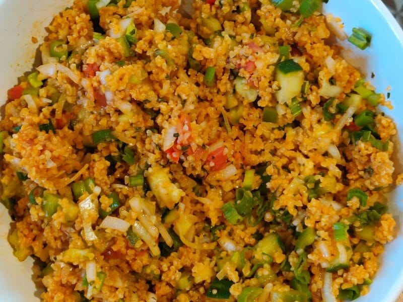 Cliquez pour zoomer ! Kisir – Taboulé Turque Thermomix par mathildejun