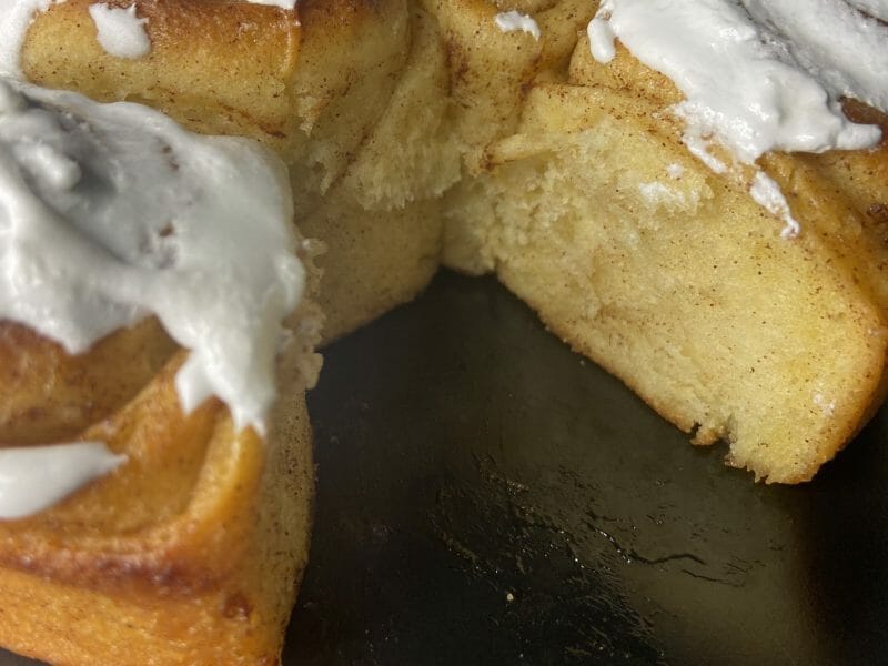 Cliquez pour zoomer ! Cinnamon roll Thermomix par Recettes.momix (instagram)