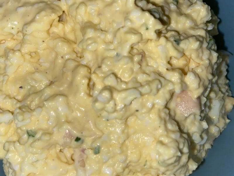 Cliquez pour zoomer ! Tartinade d’oeufs durs Thermomix par Recettes.momix (instagram)