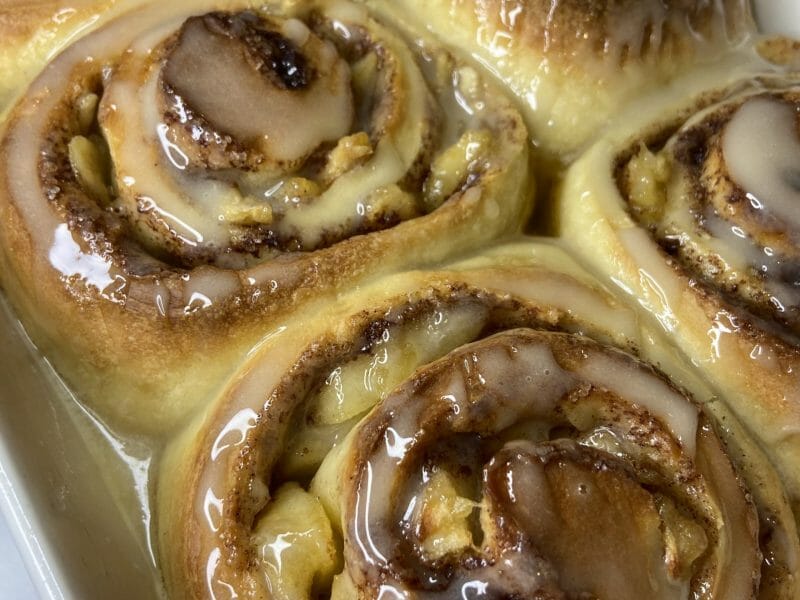 Cliquez pour zoomer ! Roulés aux pommes et à la cannelle Thermomix par Recettes.momix (instagram)