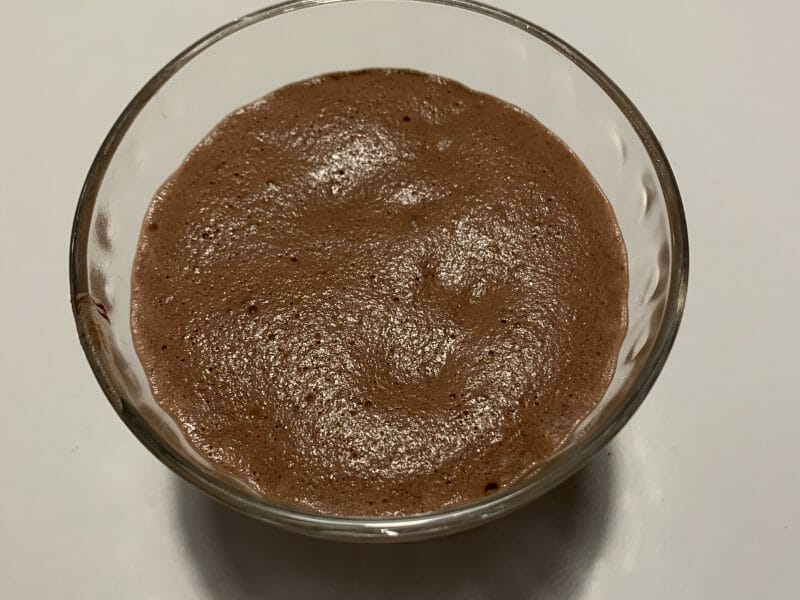 Cliquez pour zoomer ! Mousse au chocolat au jus de pois chiche Thermomix par enna1733