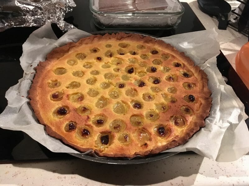 Cliquez pour zoomer ! Tarte aux raisins Thermomix par molynette