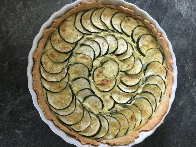 Cliquez pour zoomer ! Tarte courgettes et ricotta Thermomix par Fourmi53