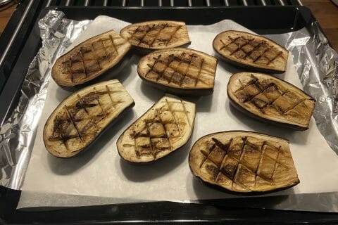 Cliquez pour zoomer ! Aubergines farcies au thon Thermomix par laeti33370