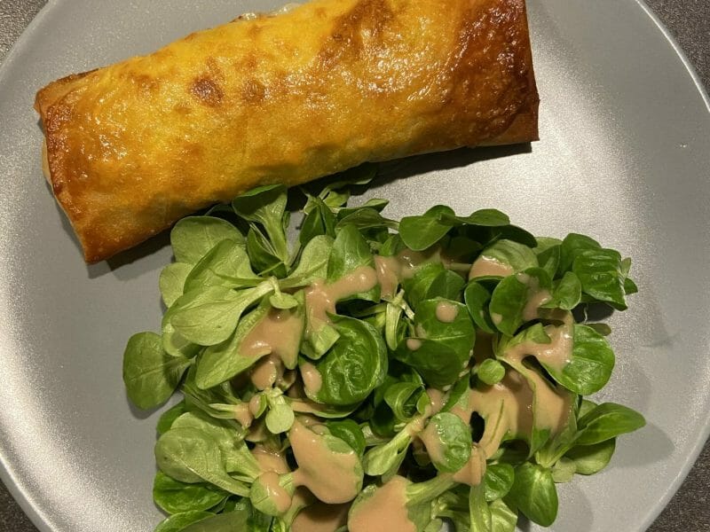 Cliquez pour zoomer ! Brick de saumon et poireaux Thermomix par laeti33370