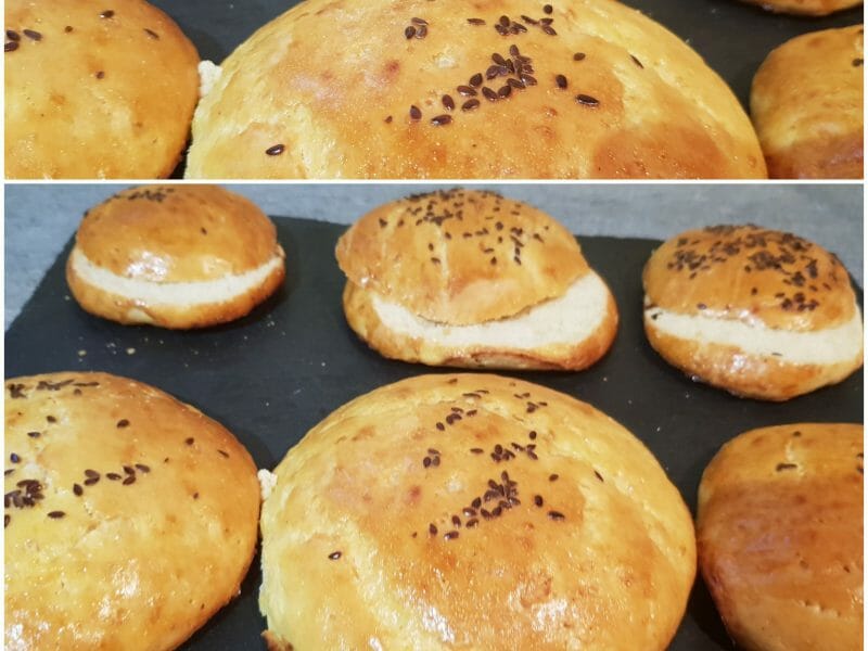 Cliquez pour zoomer ! Pains hamburger Thermomix par rbkl