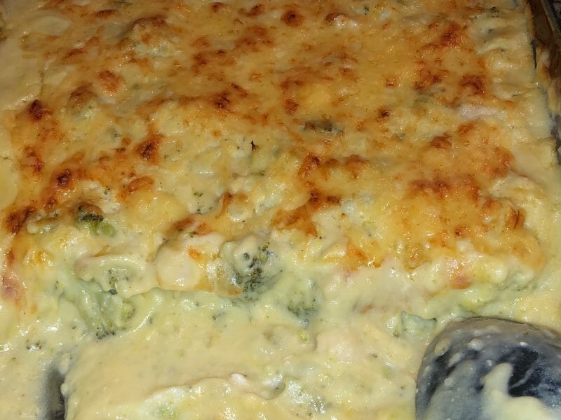 Cliquez pour zoomer ! Gratin de poulet et brocolis Thermomix par shou
