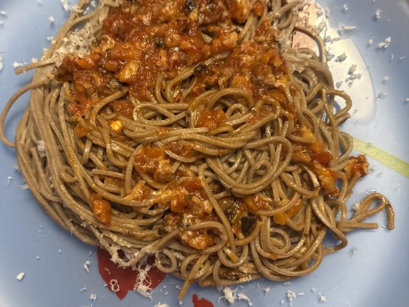 Cliquez pour zoomer ! Bolognaise de champignons Thermomix par cbnoel