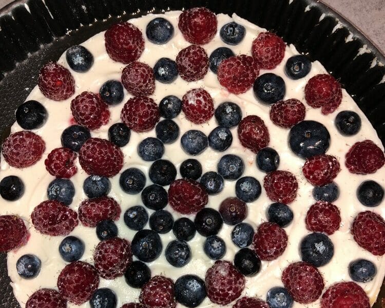 Cliquez pour zoomer ! Tarte aux fraises sans cuisson Thermomix par AlyssaB