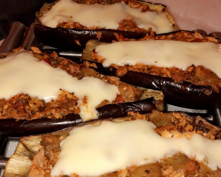 Cliquez pour zoomer ! Aubergines farcies au thon Thermomix par AlyssaB