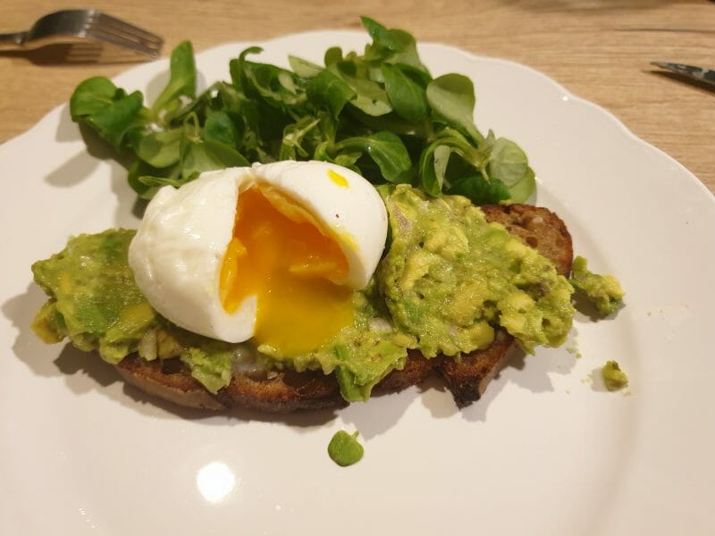 Cliquez pour zoomer ! Tartine avocat et oeuf mollet Thermomix par Angie