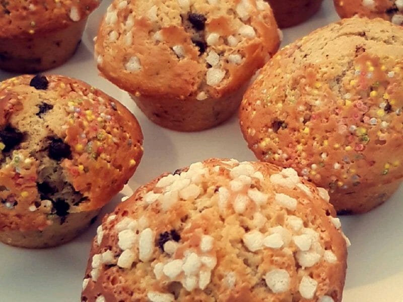 Cliquez pour zoomer ! Muffins aux pépites de chocolat Thermomix par zazouuuu