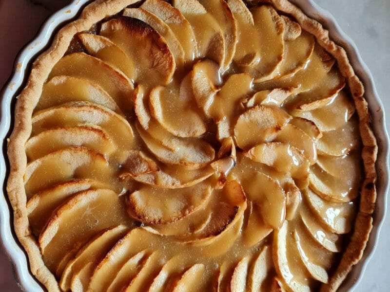 Cliquez pour zoomer ! Tarte pom’pote et caramel beurre salé Thermomix par Yoli A