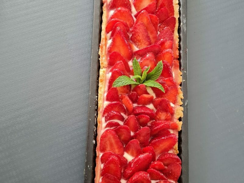 Cliquez pour zoomer ! Tarte aux fraises Thermomix par Yoli A