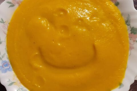 Cliquez pour zoomer ! Velouté de carottes au curry au Thermomix