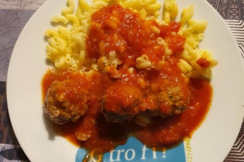 Cliquez pour zoomer ! Boulettes de viandes à la sauce tomate au Thermomix