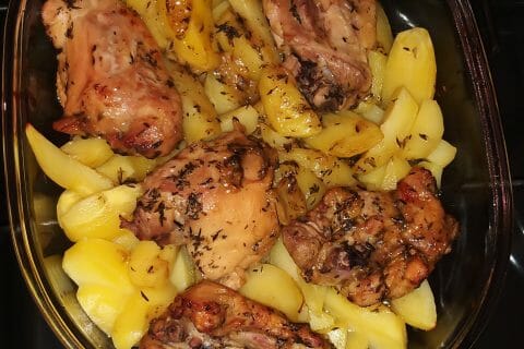 Cliquez pour zoomer ! Pollo al ajillo Thermomix par Nana542