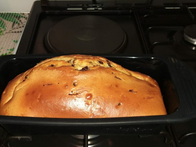 Cliquez pour zoomer ! Plum cake aux pépites de chocolat Thermomix par Nana542