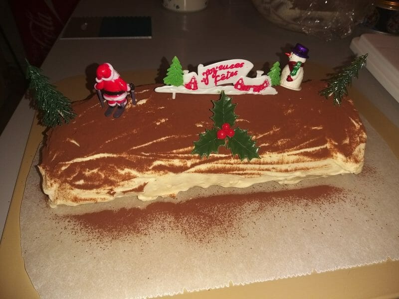 Cliquez pour zoomer ! Bûche Tiramisu Thermomix par Nana542