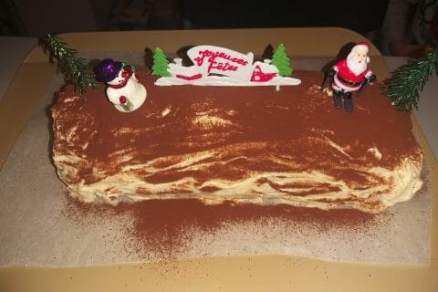 Cliquez pour zoomer ! Bûche Tiramisu Thermomix par Nana542