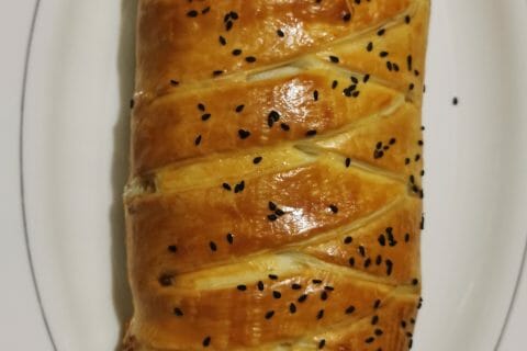 Cliquez pour zoomer ! Feuilleté saumon et poireaux Thermomix par mimielove