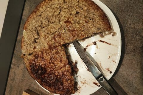 Cliquez pour zoomer ! Gâteau de flocons d’avoine à la banane Thermomix par aurelia2727