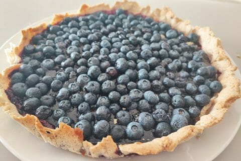 Cliquez pour zoomer ! Tarte aux myrtilles Thermomix par aurelia2727