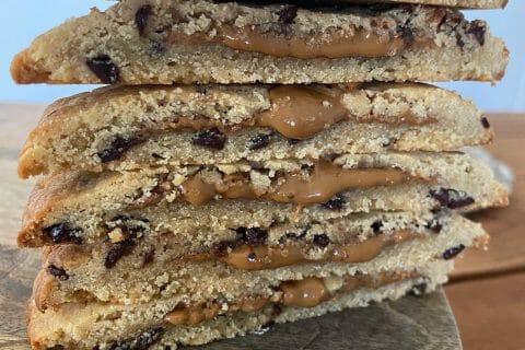 Cliquez pour zoomer ! Cookies fourrés au nutella Thermomix par davina