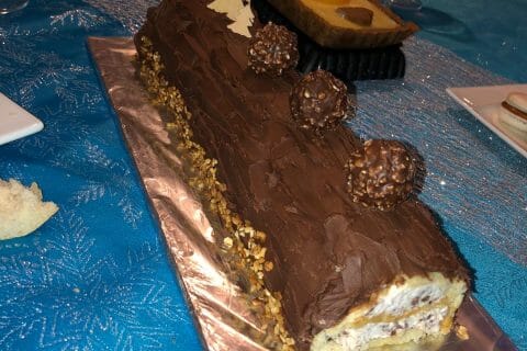 Cliquez pour zoomer ! Bûche Ferrero Rocher Thermomix par swimel
