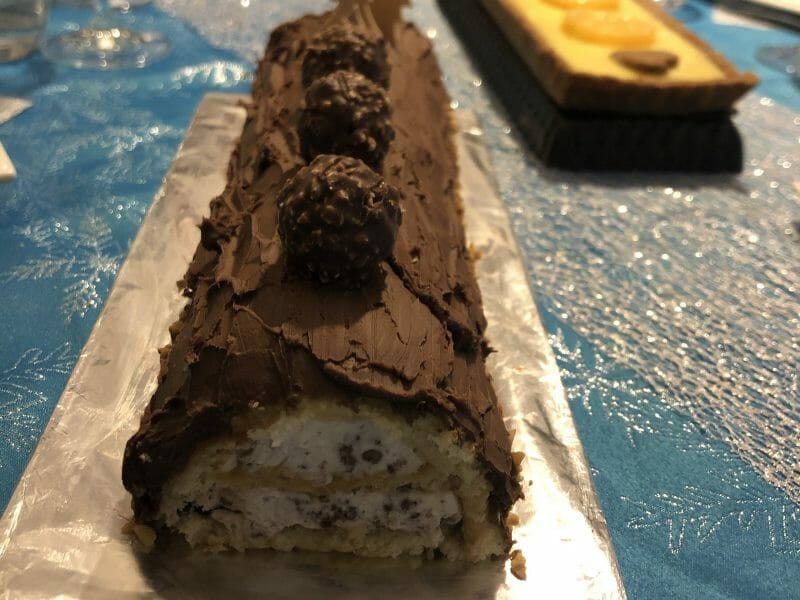 Cliquez pour zoomer ! Bûche Ferrero Rocher Thermomix par swimel