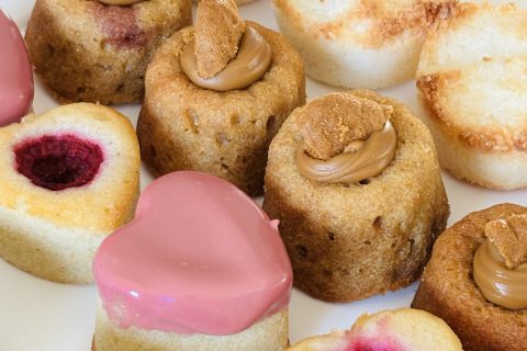 Cliquez pour zoomer ! Visitandines aux framboises Thermomix par laurenecuisine