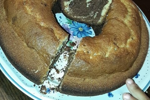 Cliquez pour zoomer ! Marbré au chocolat Thermomix par jennymamediara