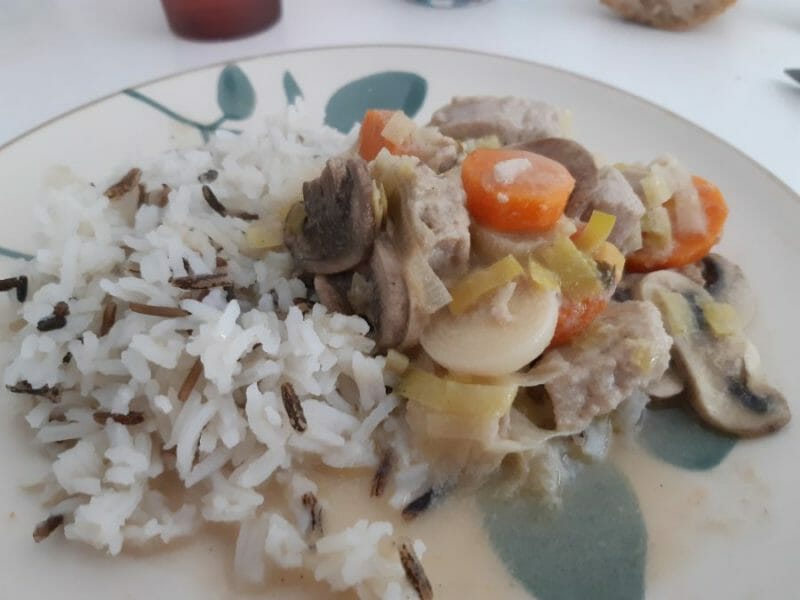 Cliquez pour zoomer ! Filet mignon façon blanquette Thermomix par Minigrip