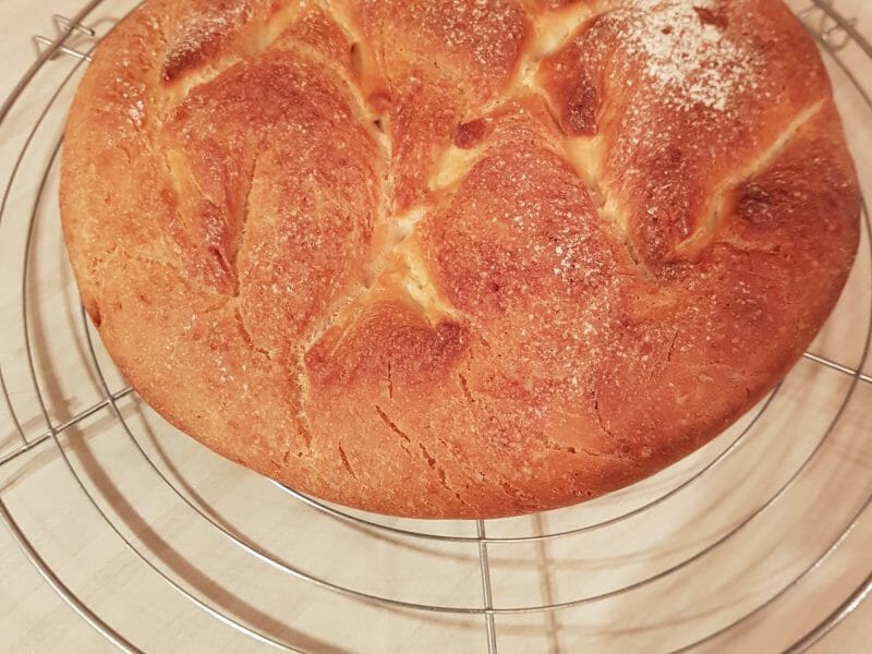 Cliquez pour zoomer ! Pain Cocotte Thermomix par sarah1977