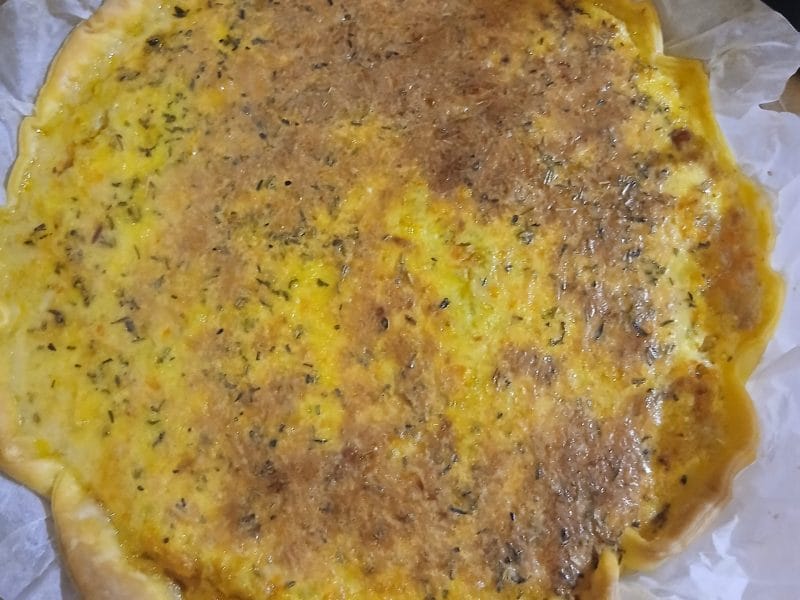 Cliquez pour zoomer ! Tarte courgettes et carottes Thermomix par cindymanon