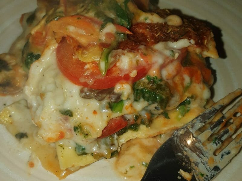 Cliquez pour zoomer ! Lasagnes épinards et chèvre Thermomix par cindymanon