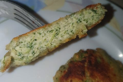 Cliquez pour zoomer ! Escalopes poulet et épinards panées Thermomix par cindymanon